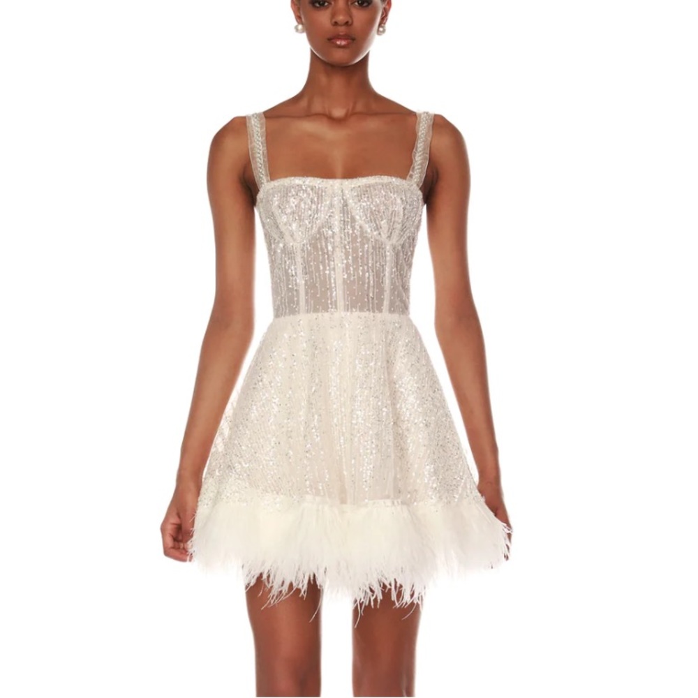Bronx and banco bridal mademoiselle mini dress